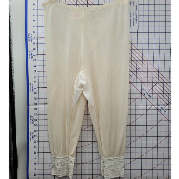 Vintage 50s Union Made Mesh Bloomers Lingerie Piece for Cottagecore Intimates - Picture 3 of 11
